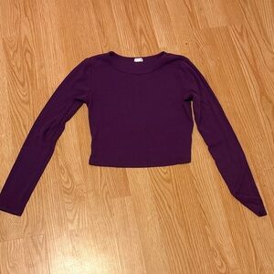 Garage Deep Purple Long Sleeve Top